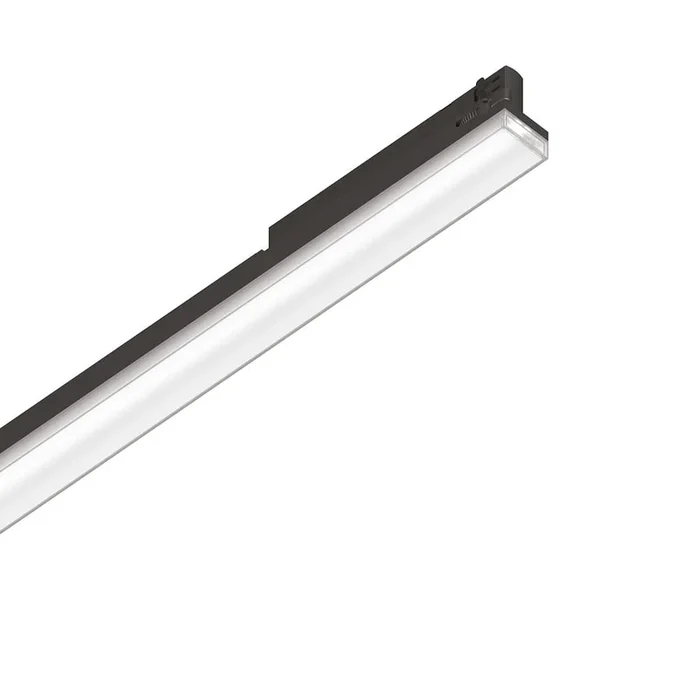 LED 3-Phasen Linearleuchte DISPLAY WIDE ON-OFF 112,5cm, 125�, 40W, 4000K, 5050lm, IP20, schwarz