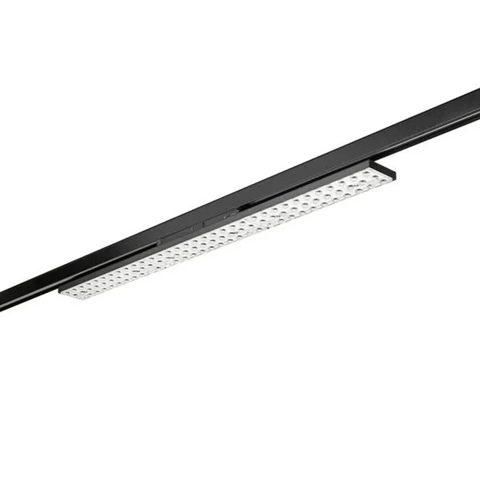 LED 3-Phasen Schienenstrahler BALI MAXI AS 97�/91�, 88cm, drehbar, schaltbar, 50W 4000K, schwarz