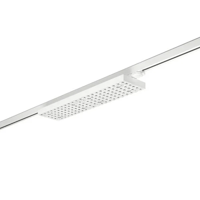 LED 3-Phasen Schienenstrahler BALI MEGA AS 75�/76�, 58.7cm, drehbar, schaltbar, 63W 4000K, wei�