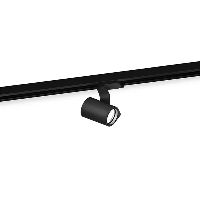 LED 3-Phasen-Strahler SQUBE ON TRACK 3.0, 20W 2700K, inkl. Adapter, schwarz