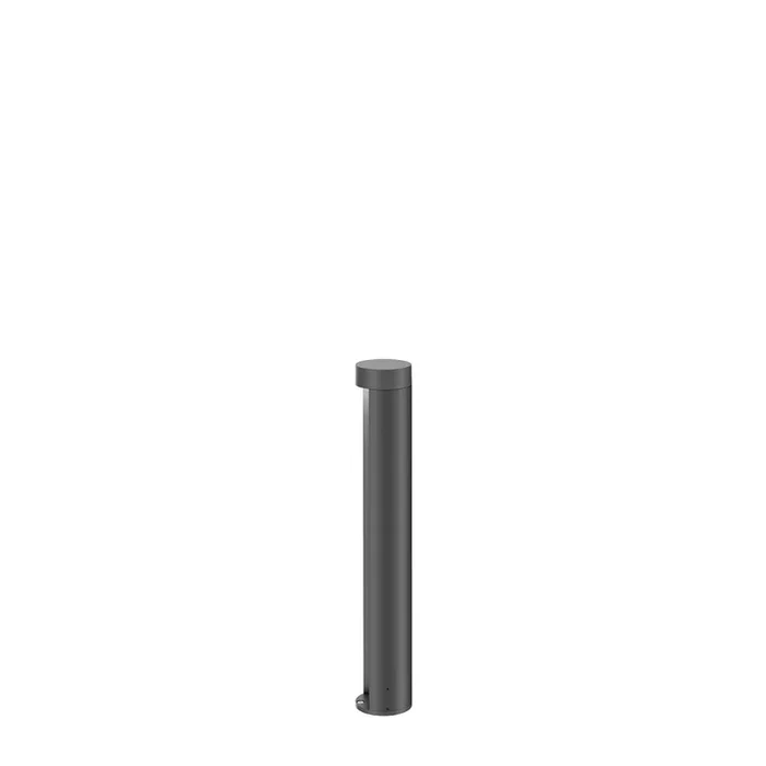 LED Au�enleuchte GATE 1.0, IP65, Montage auf Poller (exkl.), 1-flammig, 230V (inkl. BG), dimmbar, 8W 3000K 360lm, anthrazit