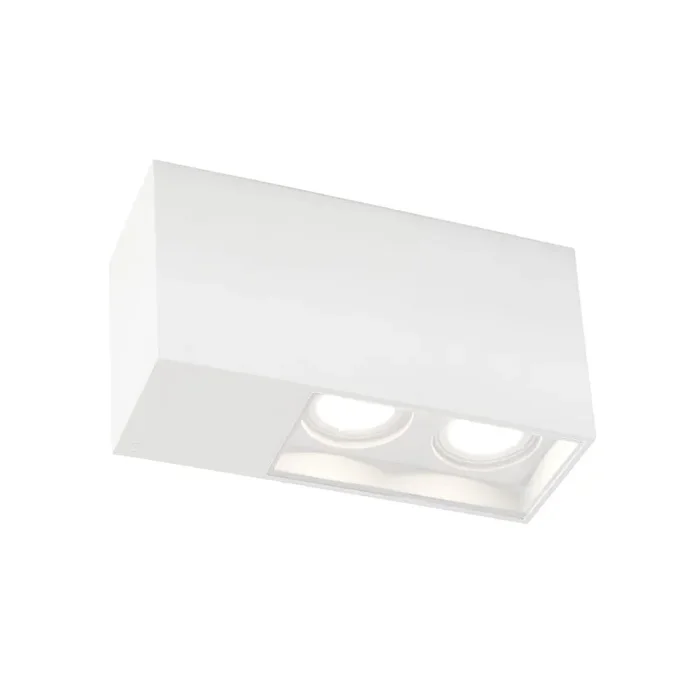 LED Decken-Strahler PLANO CEILING SURF 2.0, IP20, 2-flammig, 22W 2000-3000K, CRi >90, dim2warm, wei� matt