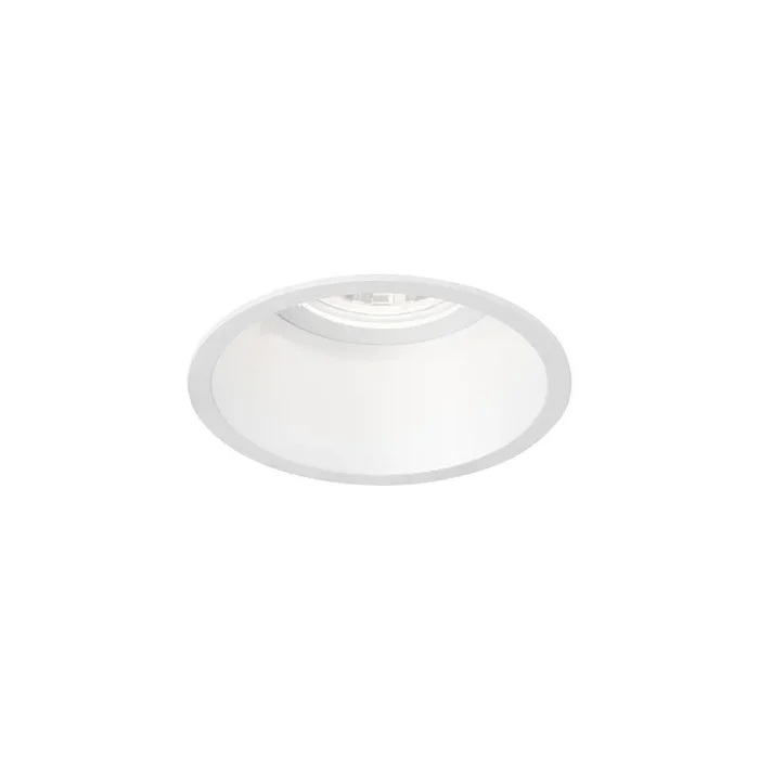 LED Deckeneinbau-Strahler DEEPER 1.0, IP20, 17V, 6/9W, CRi >90, starr, Blattfedern, 3000K 15�, mattwei�