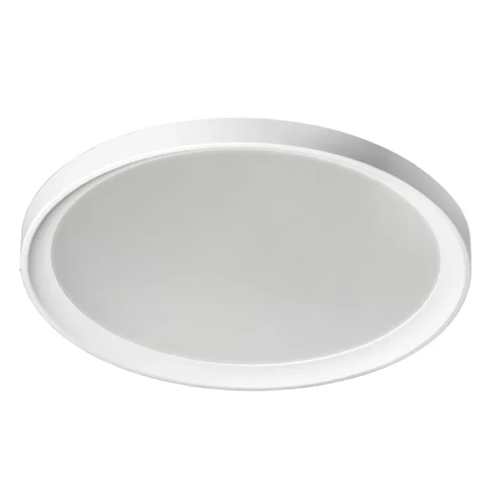 LED Einbaudownlight, � 22,5cm, rund, 24W, 4000K, 2900lm, IP65, IK07, schaltbar, opal, wei�