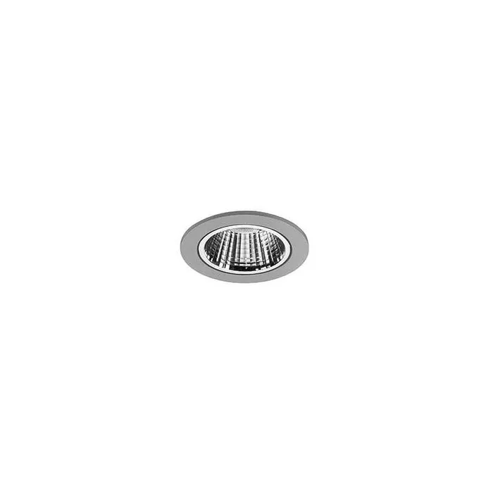 LED Einbaudownlight APOLLO MICRO, 55�, 6,4W, 783lm, IP20, 230V AC, CRI > 90, rund, 3500K, silber