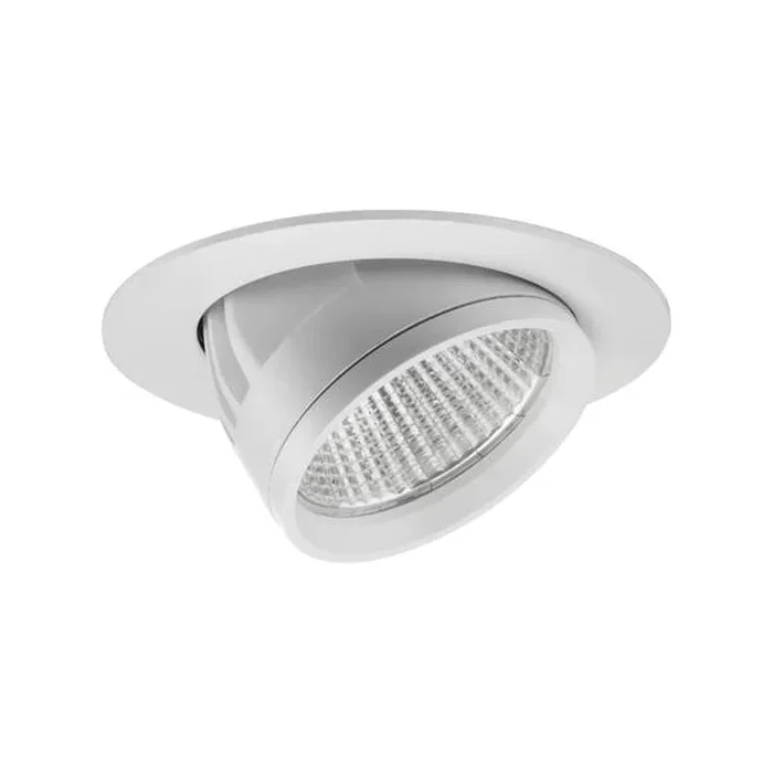 LED Einbaurichtstrahler ARTEMIS MAXI 230V AC, 50 Hz, rund, CRI > 90, 41,6W, 60�, 3000K, 4990lm, silber