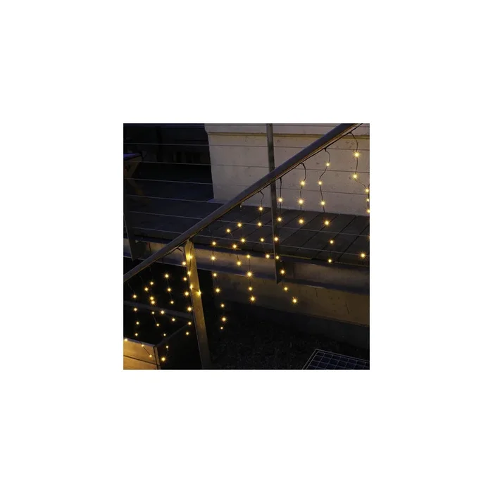 LED-Eislichtervorhang 180 warmweiße LED 3,5×0,53m IP44