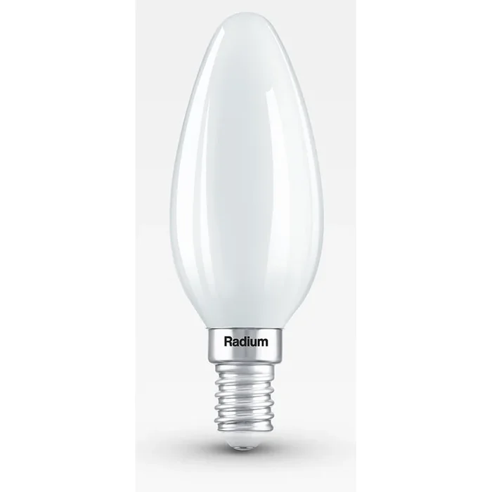 LED Filament Kerzenform STAR CANDLE C40 DIM 927/F, E14, 3.4W 2700K 470lm 300�, CRi >90, dimmbar, matt