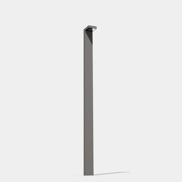 LED Mastleuchte MODIS IP66 2300MM 18,3W 4000K birkengr�n 1301lm