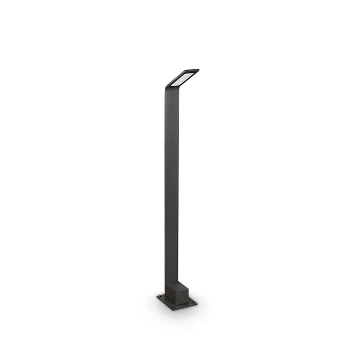 LED Outdoor Standleuchte AGOS, 80cm, 6,5W, 3000K, 670lm, CRI>90, IP54, schwarz