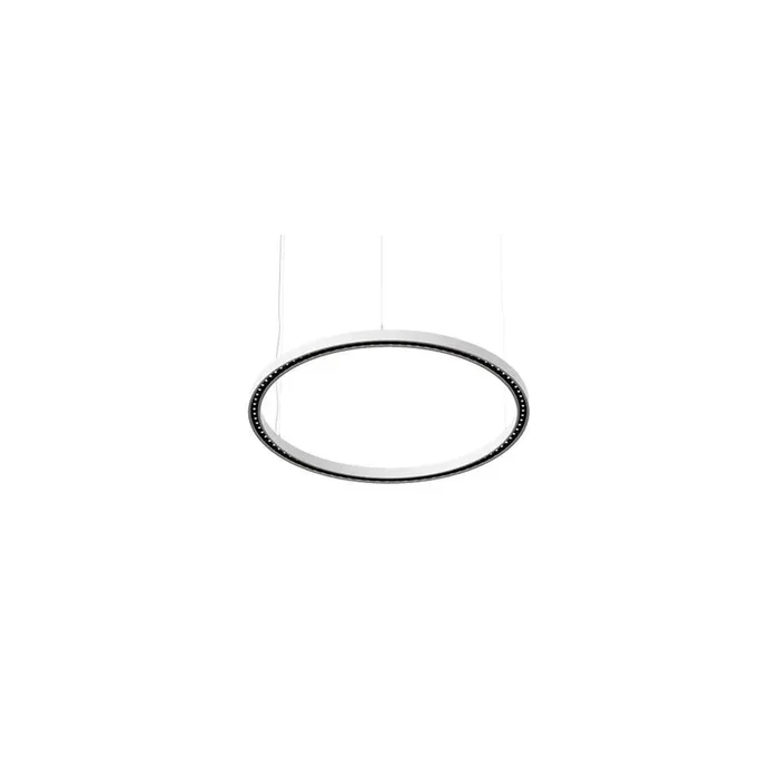 LED Pendelleuchte DEVON, Ringform, � 80cm, CRi >90, UGR <19, DALI-2 dimmbar, 40W 4000K, strukturwei�