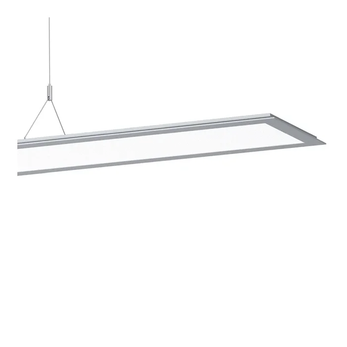 LED Pendelleuchte SL713+ PL MP S/C, 53W, 3000K, 6930lm, IP20, IK05, statisch, bildschirmarbeitsplatztauglich, grau