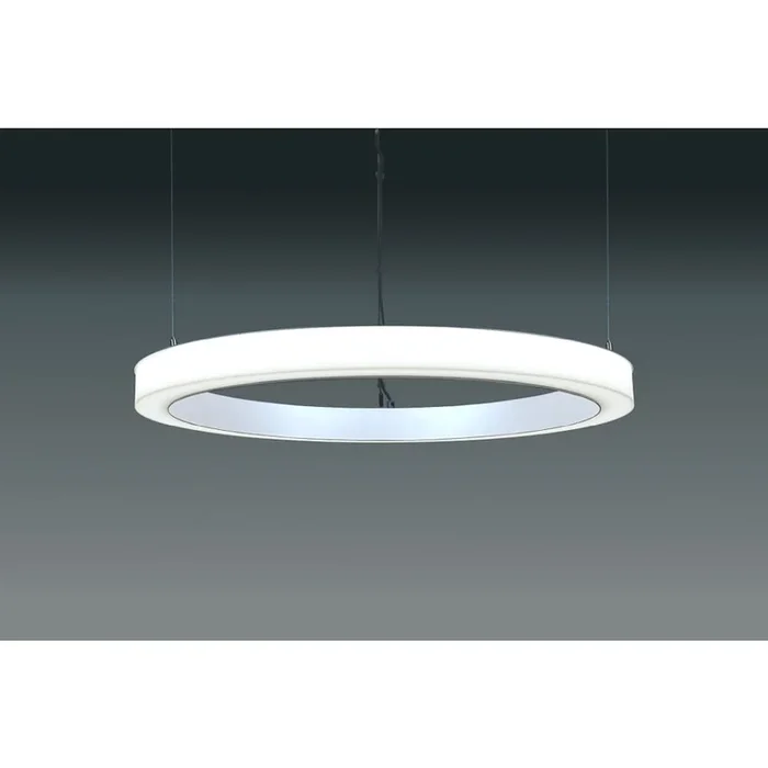 LED Ringleuchte AULE-515 DALI, IP20, Au�en / Unten, � 51.5cm, 230V, 37.5W 3000K, CRI80, wei� RAL 9010