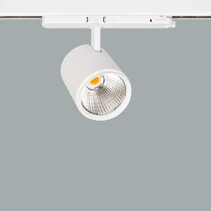 LED Schienenstrahler 230V AC, 50 Hz, rund, CRI > 90, 31W, 30�, 4000K, 3989lm, wei�