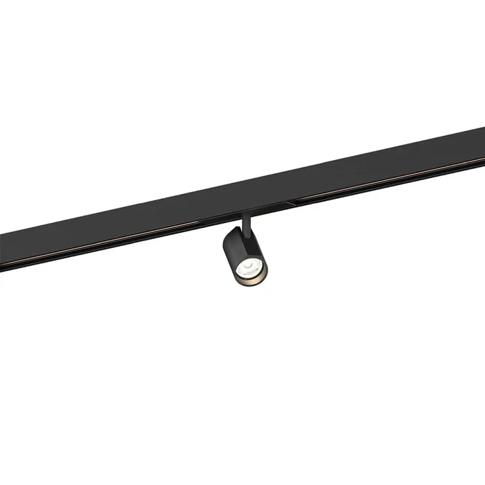 LED Schienenstrahler CENO 1.0 ON STREX 48V TRACK, CRi >90, UGR <16, kardanisch, schaltbar, 7W 2700K 31�, mattschwarz