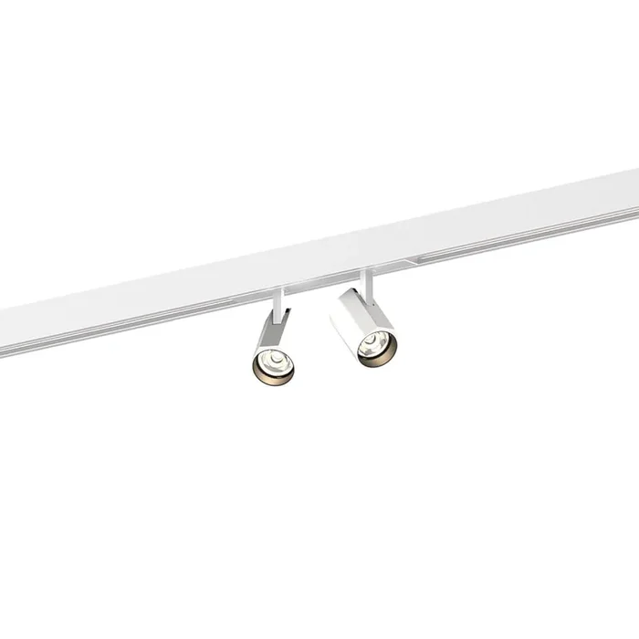 LED Schienenstrahler CENO 2.0 ON STREX 48V TRACK, CRi >90, UGR <16, kardanisch, schaltbar, 14W 2700K 31�, mattwei�