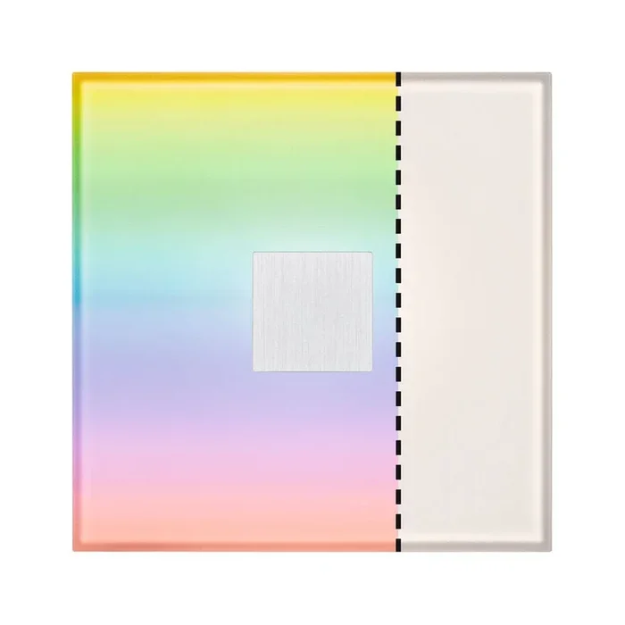 LED Smart Home Fliesenleuchte LUMITILES EXTENSION SQUARE ZigBee, 10x10cm, 1×0,75W, RGBW, 2700K, 12lm, IP44, wei�