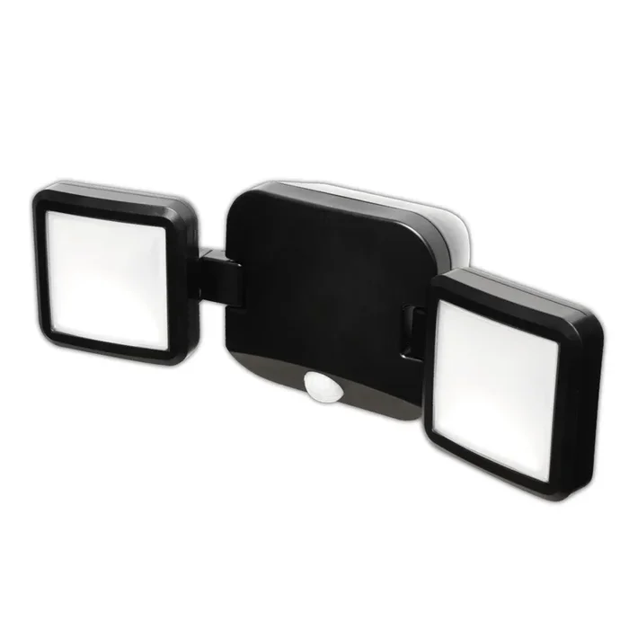 LED Strahler Plaza mit Sensor 2-flammig 4000K neutralweiß IP54