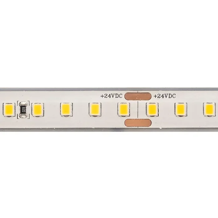LED-Streifen PRO, 9,6W/m, 3000K, 5m, 128 LED/m, IP68, 24V, 1296lm, RA90