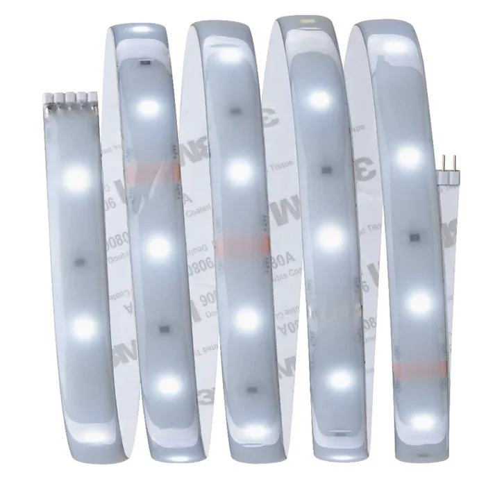 LED Strip Basis-Set MaxLED 250 CW, IP44 �Protecting Cover�, 230Vac / 24Vdc, Silber, 150cm, 6W 6500K 360lm