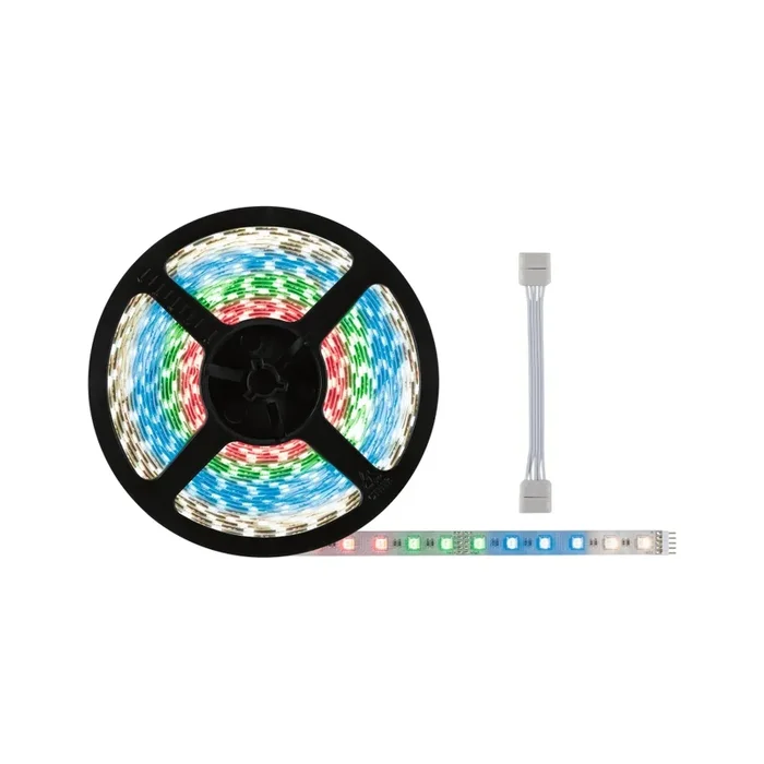 LED Strip MaxLED 500 RGBW, IP20, 24V, 72W 3000K 5000lm, dimmbar, Silber, 10 Meter