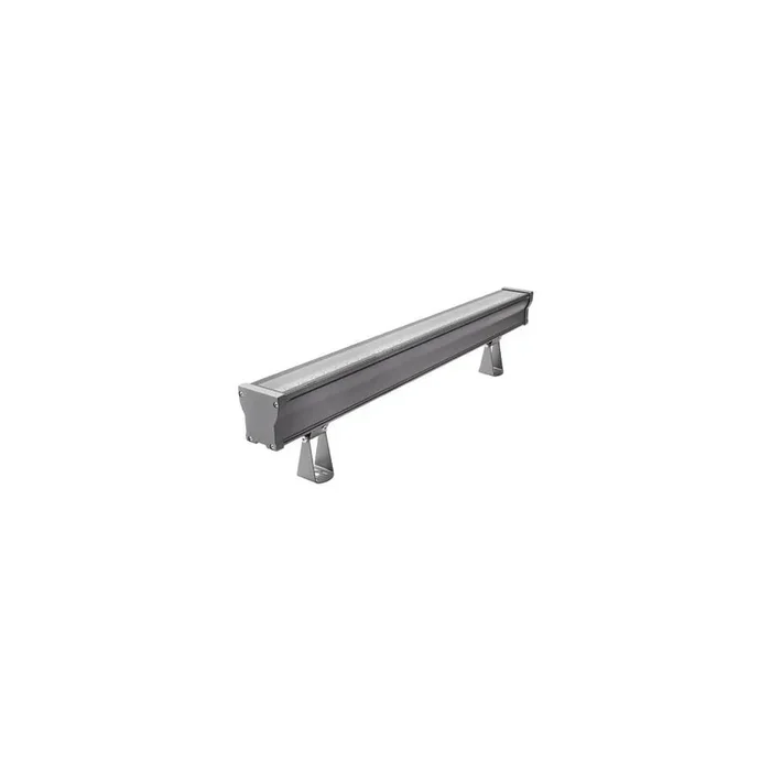 LED Wallwasher, 93cm, 33W, IK08, CRI >80, IP66, titan / Glas transparent, 20�, 3500K