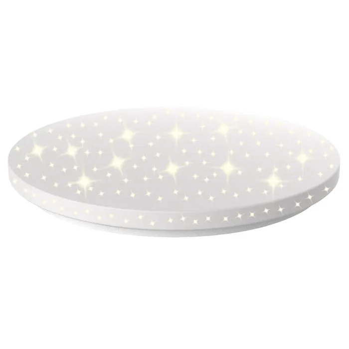 LED Wand- und Deckenleuchte PROMINA-S Sternenhimmel, � 27,5 cm, 220-240V, 50/60 Hz, 18W, 3000/4000/6500K, 1820lm