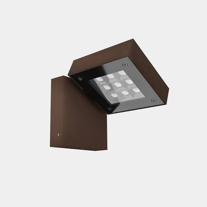 LED Wandleuchte MODIS SIMPLE I66 18,3W WARM wei� – 2700K DALI-2/PUSH BRAUN 130