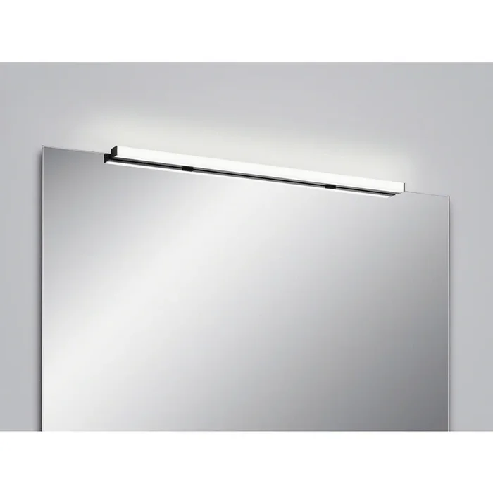 LED Wandleuchte / Spiegelleuchte LADO-S 90, IP44, 18W 2900K 1560lm, CRi >90, schaltbar, mattschwarz