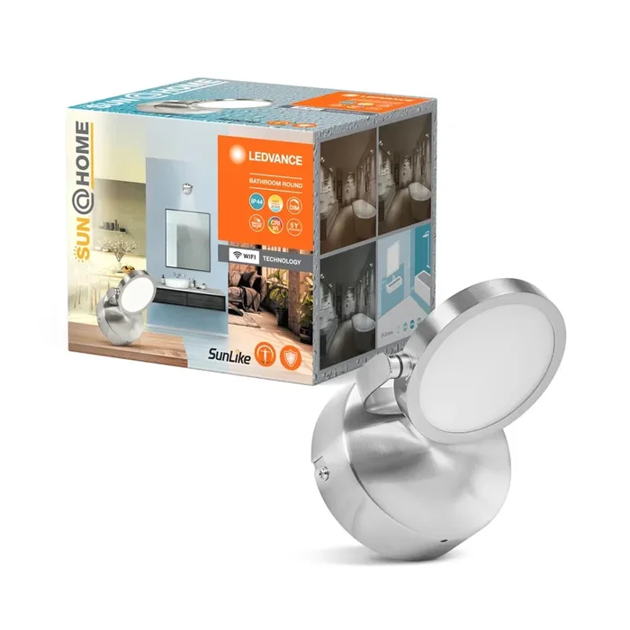 LEDVANCE SUNATHOME Wandleuchte Silber, 1-flammig