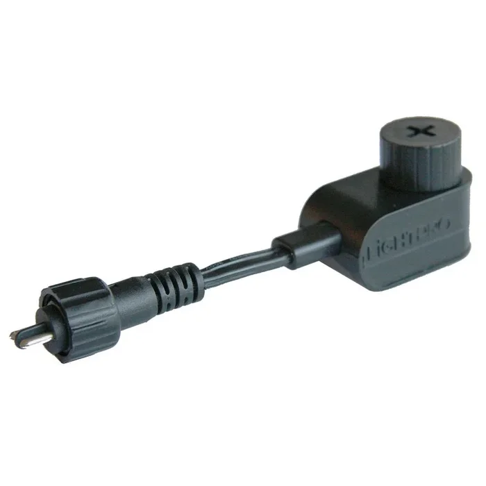 Lightpro – Connector Type M (Male) Schwarz