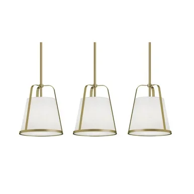 Lizzette Three Light Linear Pendant (LIZP10MBLBLNR3)
