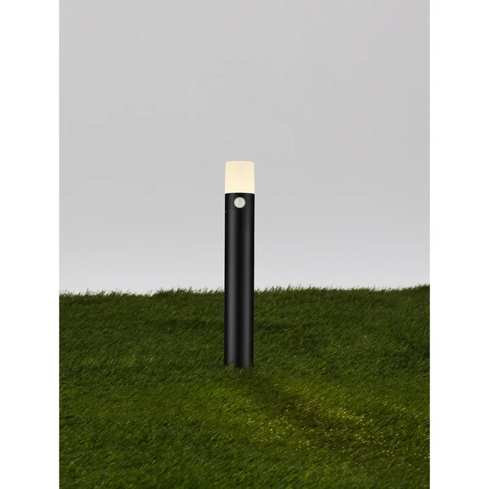 Lyora – Design-Gartenleuchte Paul Schwarz mit Sensor