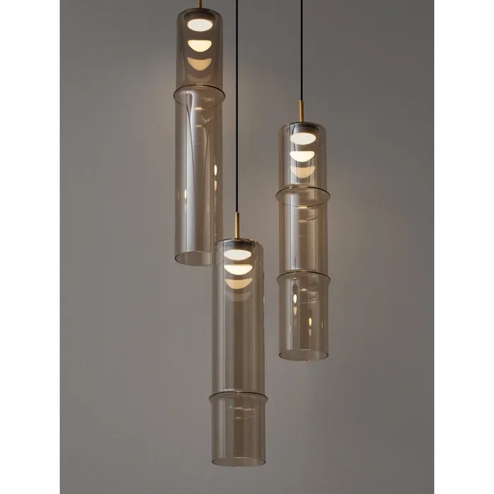 Lyora – Einzigartige Pendelleuchte Sano 3-flammiges Gold