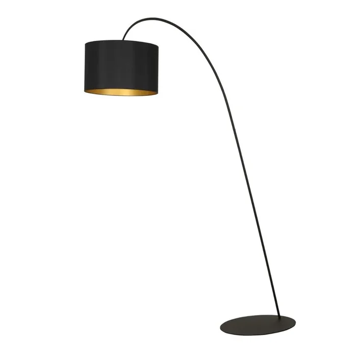 Lyora – Schwarze Bogenlampe Alice