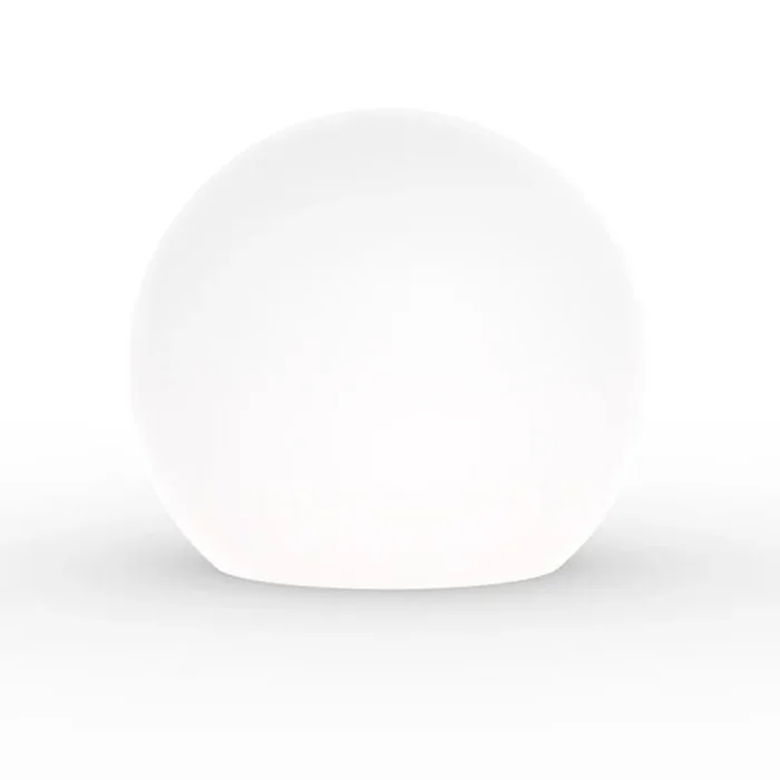 Lyora – Weiße Gartenlampe Cumulus Ø 60cm