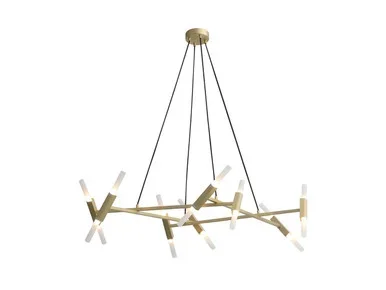Manhattan Ave. LED Pendant (HF6016-BB)