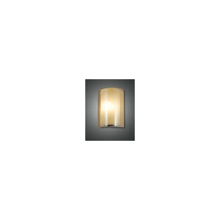 Maribel, Wandleuchte, E27, 1X40W, Metall, glas – und Methacrylat, Amber