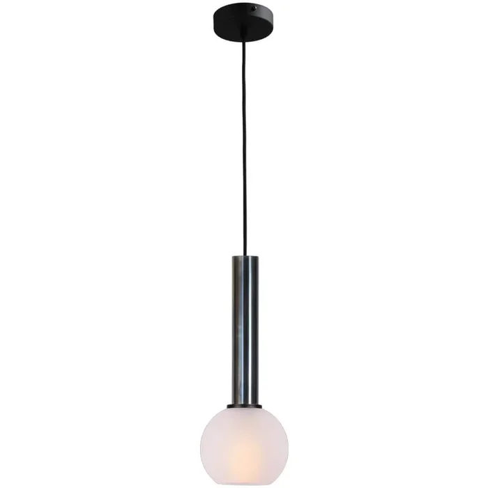 Masterlight – Hängelampe Ø 15cm Bella 2 Gesprenkeltes Öl mit mattweißem Glas