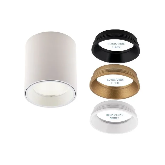 Maxlight TUB C0155 Aufbau-Downlight 1x7W/LED 3000K 572LM IP20