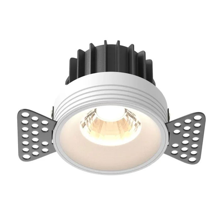 Maytoni Round DL058-12W3K-TRS-W Einbau-Downlight 1x12W/LED 3000K 920lm IP20