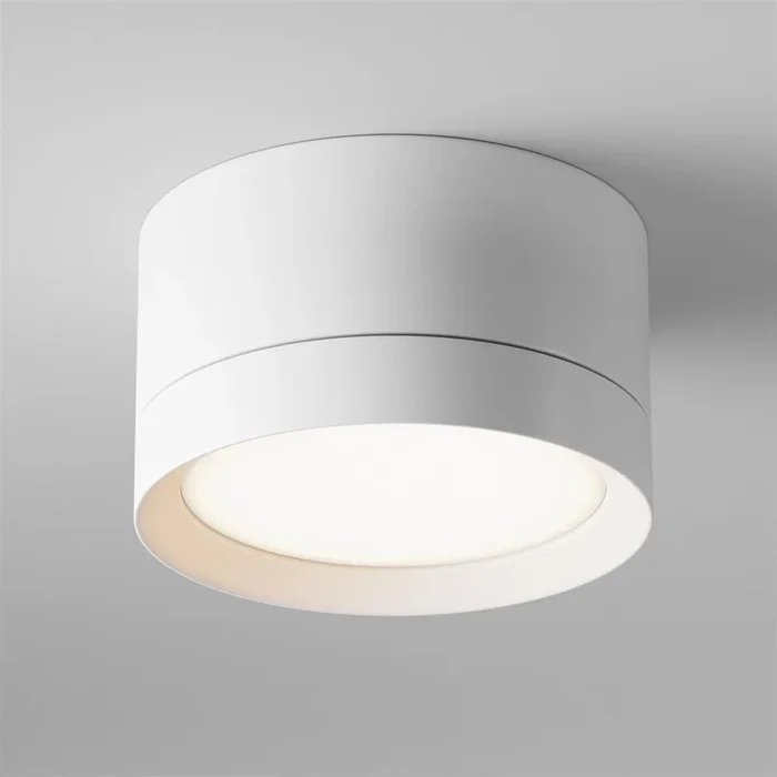 Maytoni Technical Deckenleuchte Hoop Weiß 1 x GX53