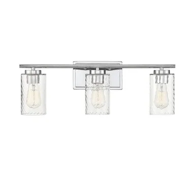 Mbath Three Light Bathroom Vanity Light (M80038CH)