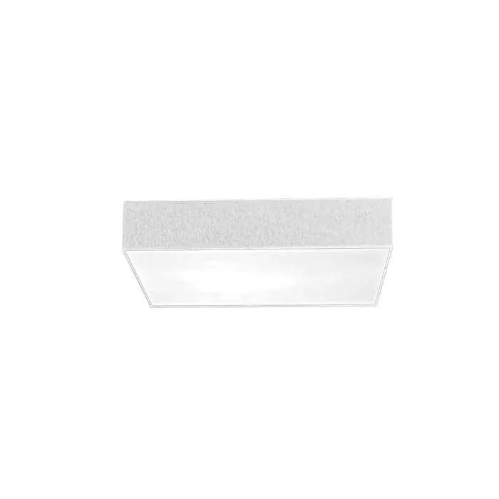 MEGATRON Leuchtenschirm f�r LED-Panel QUADRELL M H�he: 12,7cm, wei�
