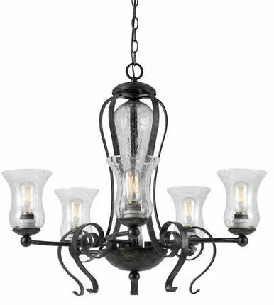 Metal Five Light Chandelier (FX-3548/5)