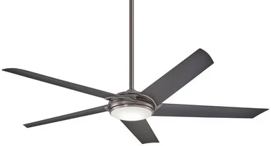Minka Aire Raptor 60″Ceiling Fan in Gun Metal – F617L-GM