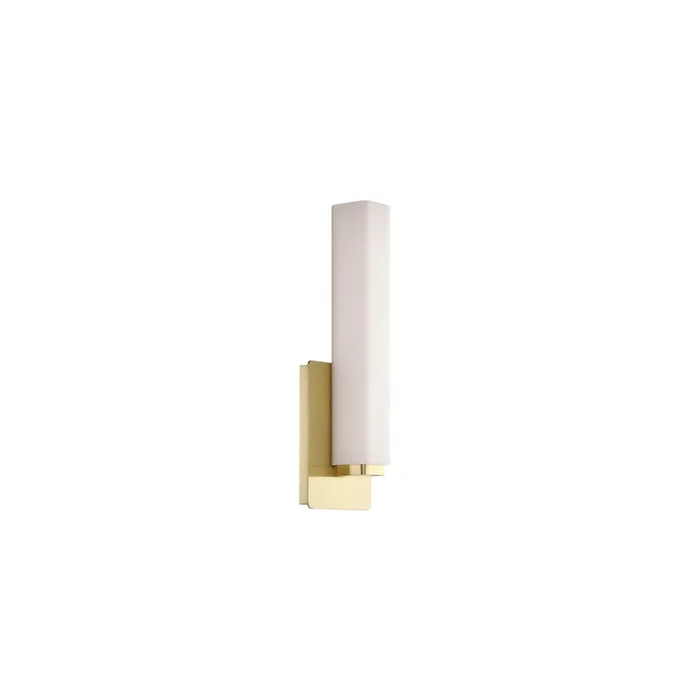 Modern Forms WS-3111-BR 3000K 17 Watt Vogue LED Bathroom Vanity & Wall Light in Brushed BrassWS-3111-BR