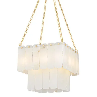 Moissanite 17 Light Chandelier (7418-AGB)