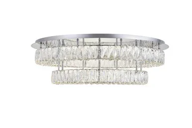 Monroe LED Flush Mount (3503F33L2C)