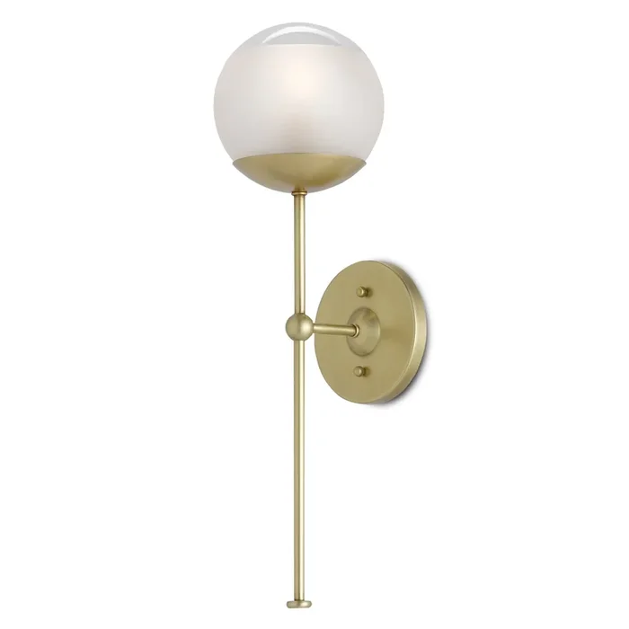 Montview Brass Wall Sconce – Brushed Brass5000-0154